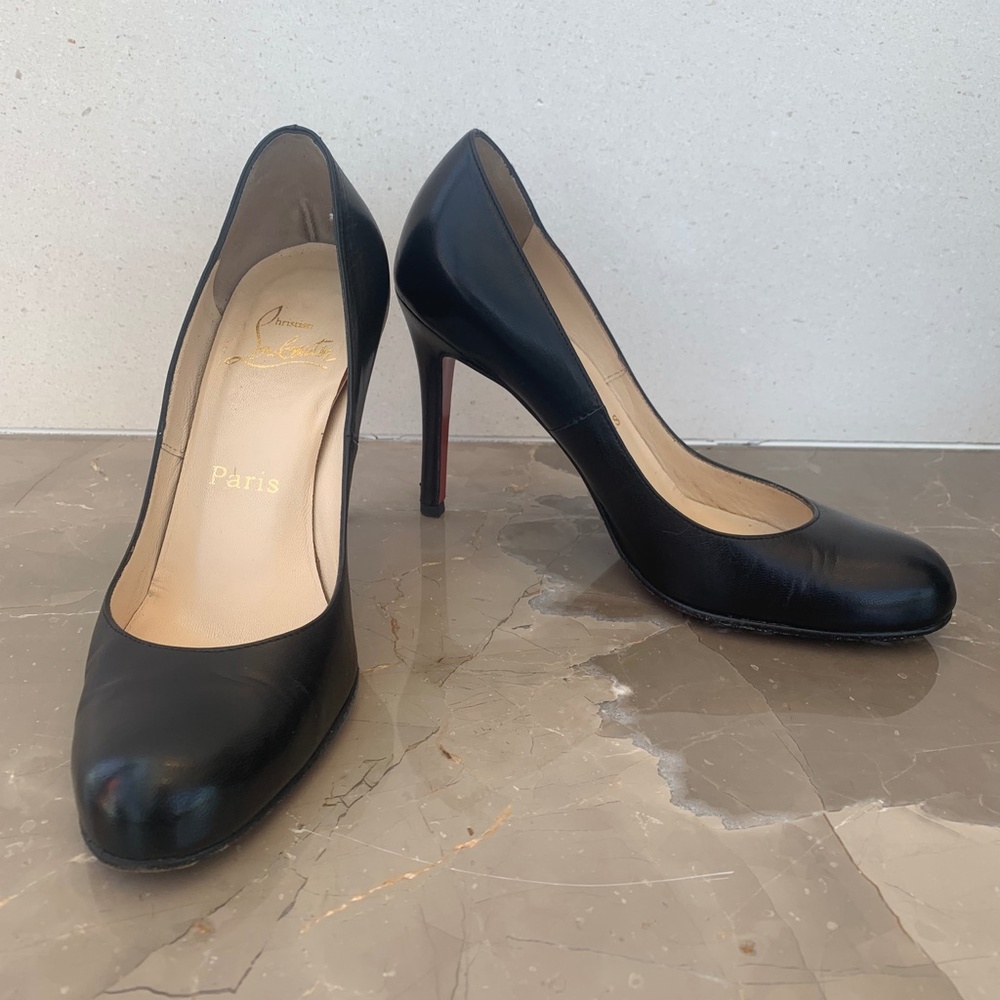 Christian Louboutin Simple Leather Pumps, 95 mm